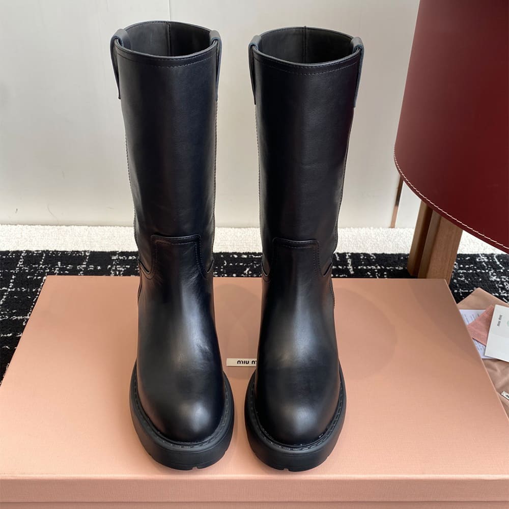 M1um1u leather boots