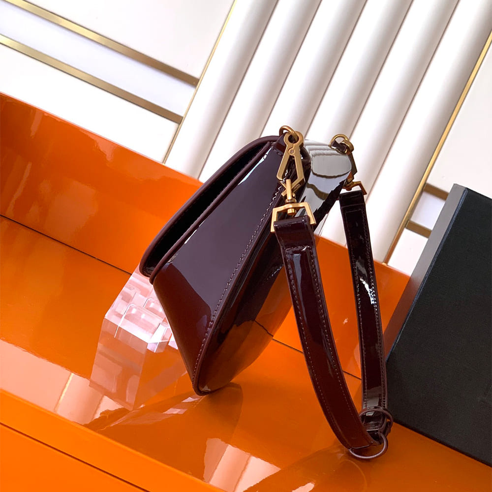 Y51 Mini VOLTAIRE TOP HANDLE bag in patent leather