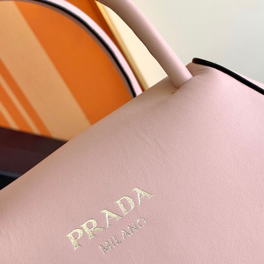 Pra*a S*pernova small brushed leather handbag(HIGH-END GRADE)