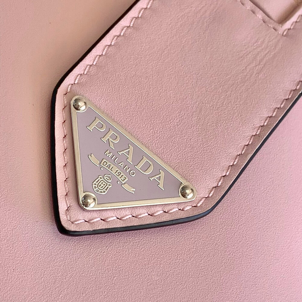 Pra*a S*pernova small brushed leather handbag(HIGH-END GRADE)