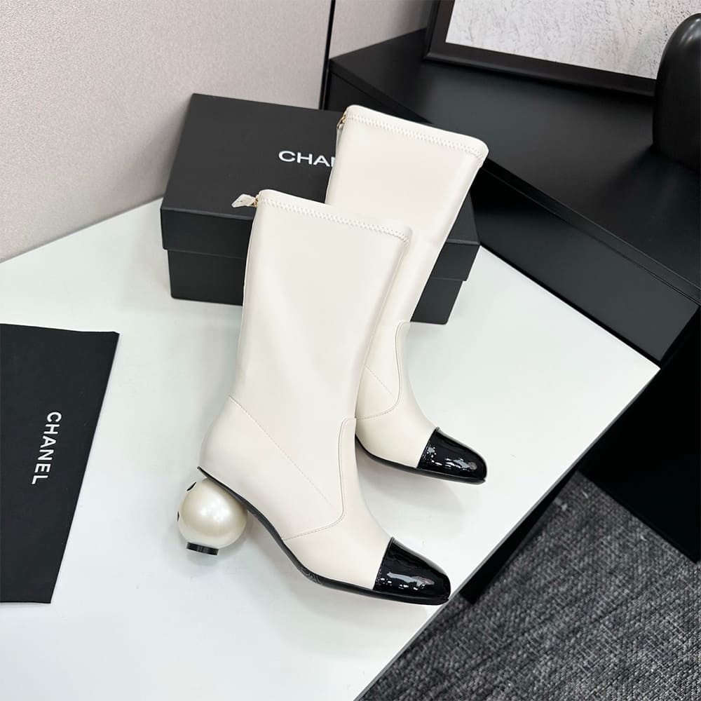 Ch**el Mid-Calf Boots