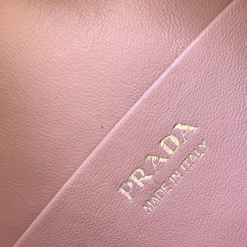 Pra*a S*pernova small brushed leather handbag(HIGH-END GRADE)