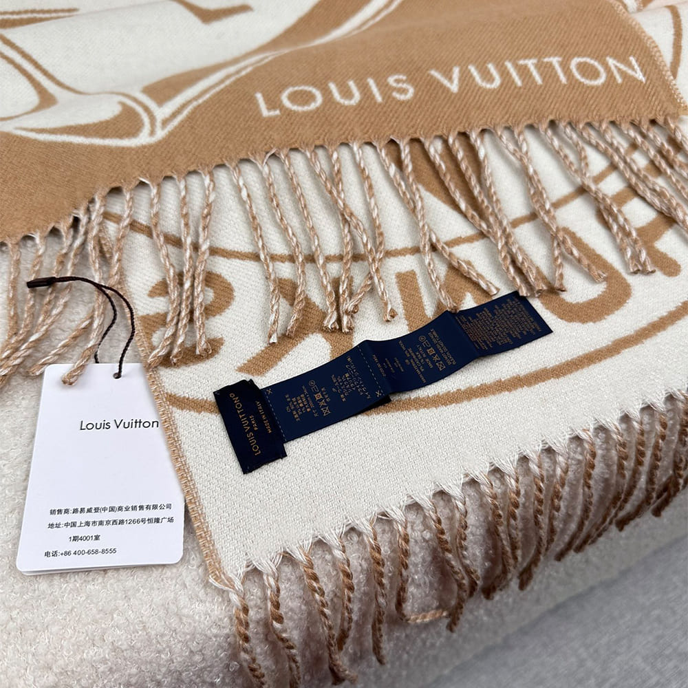 LV Lock And Keys Scarf