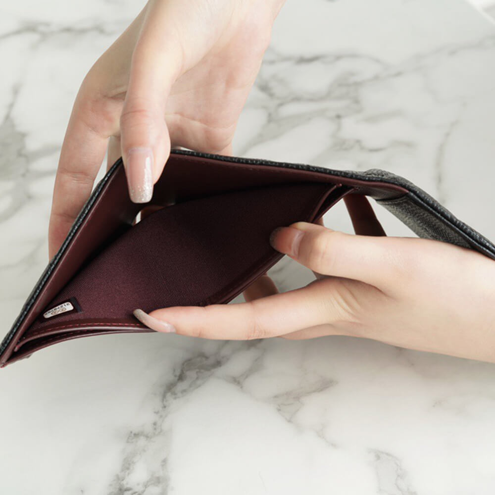 Ch**el Flap Compact Wallet(HIGH-END GRADE)