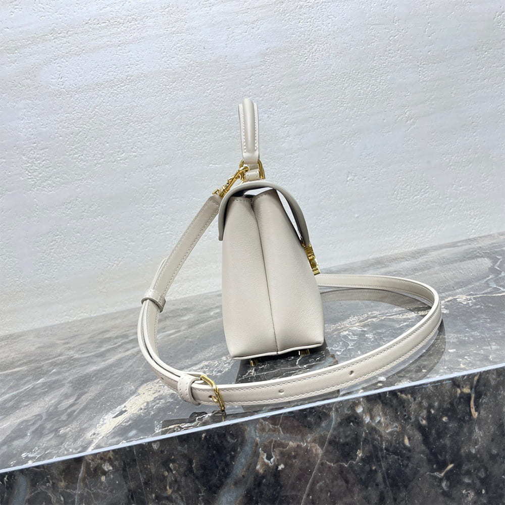 Ce1i*e TEEN NINO BAG IN SMOOTH SATINATED CALFSKIN(HIGH-END GRADE)