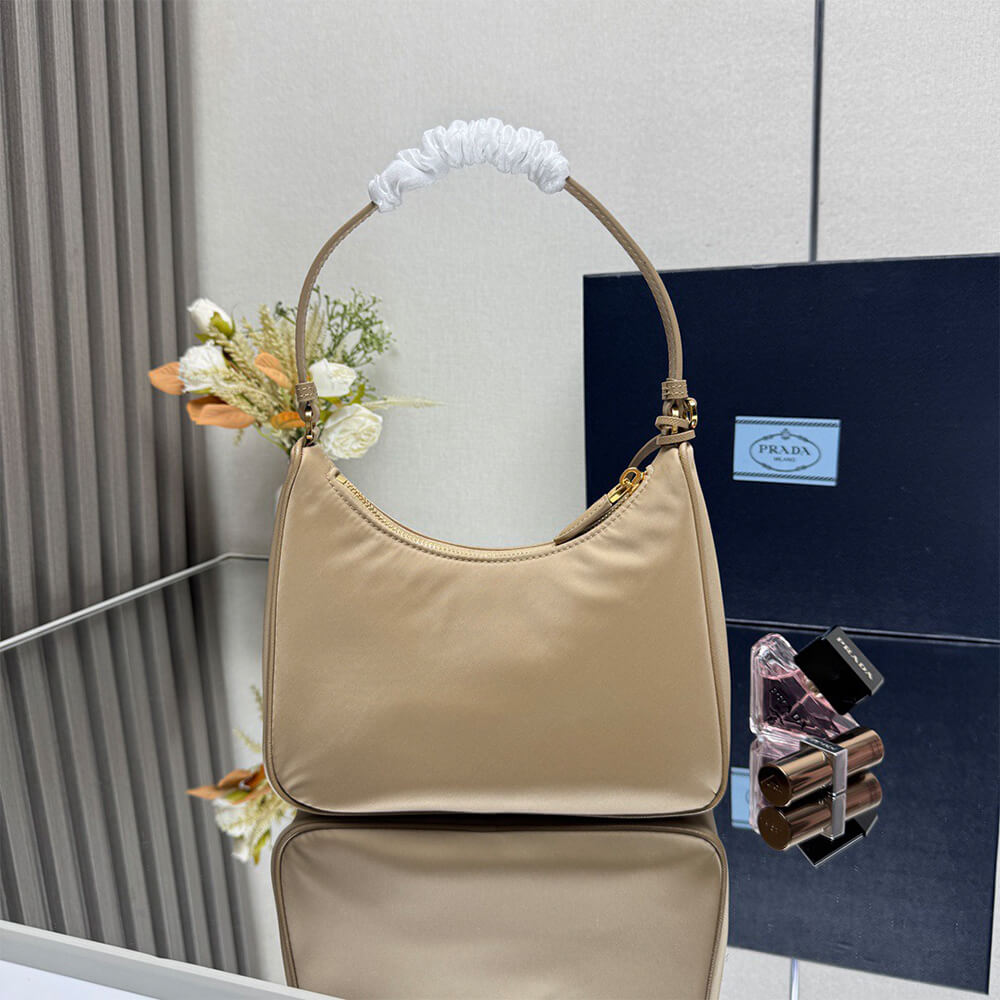 Pra*a Re-Edition 2005 Re-Nylon and Saffiano mini bag