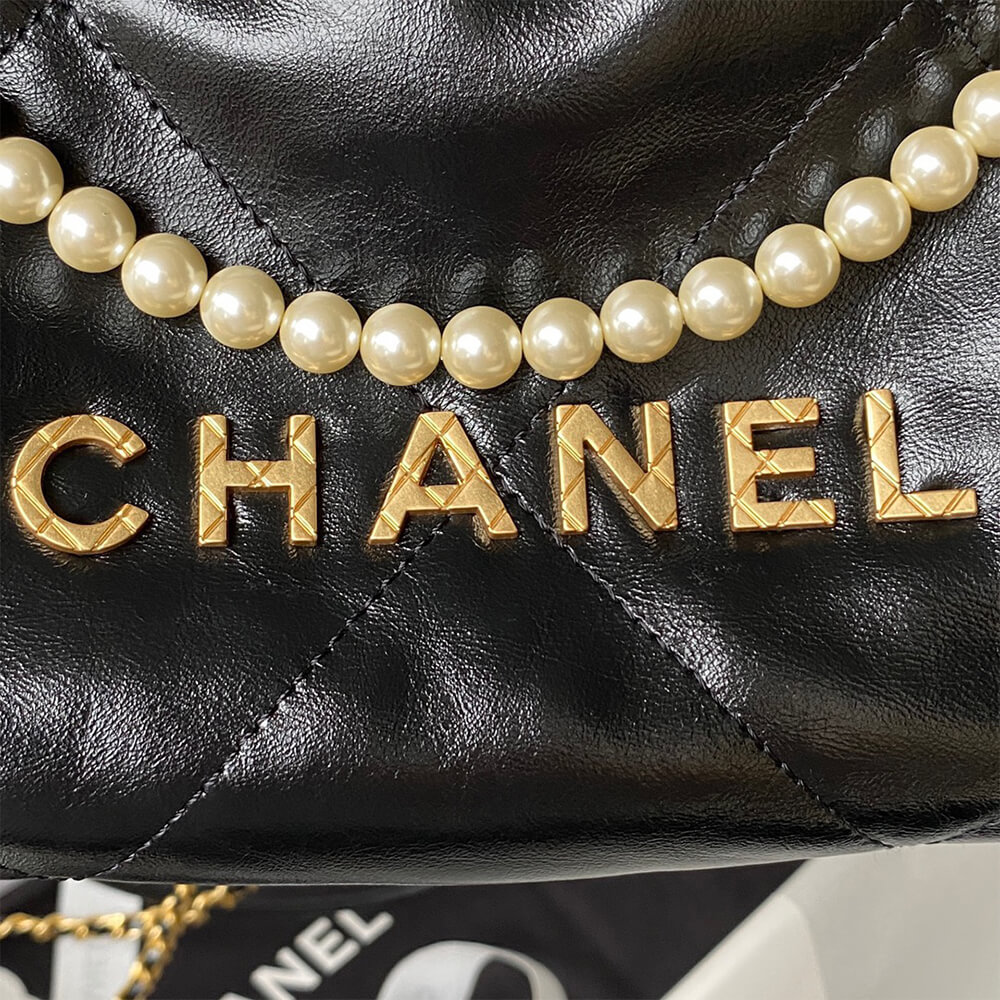 Ch**el 22 Mini hand bag Pearl(HIGH-END GRADE)