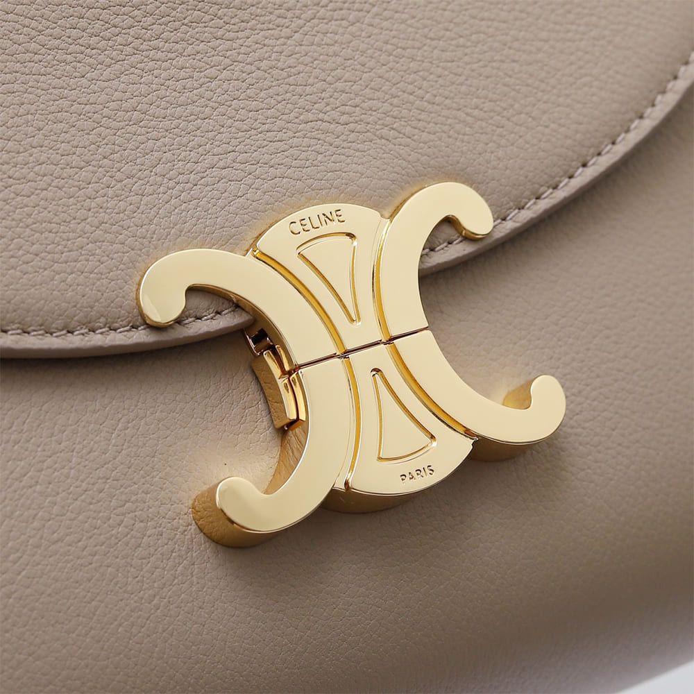Ce1i*e TEEN NINO BAG IN S*pPLE GRAINED CALFSKIN(HIGH-END GRADE)