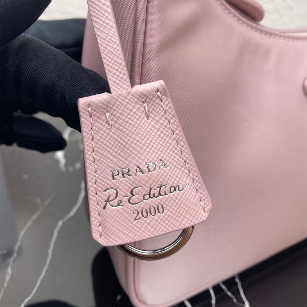 Pra*a Re-Edition 2005 Re-Nylon and Saffiano mini bag