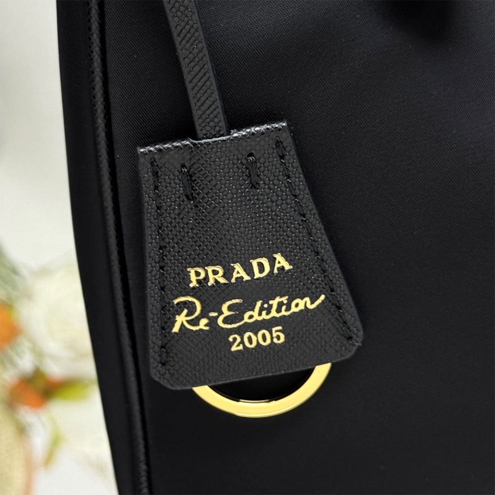 Pra*a Re-Edition 2005 Re-Nylon and Saffiano mini bag