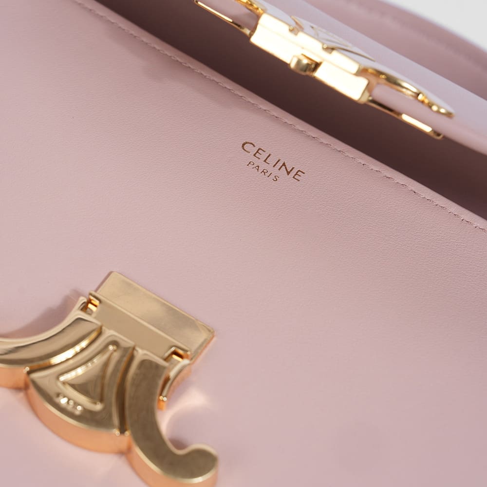 Ce1i*e TEEN NINO BAG IN SMOOTH SATINATED CALFSKIN(HIGH-END GRADE)