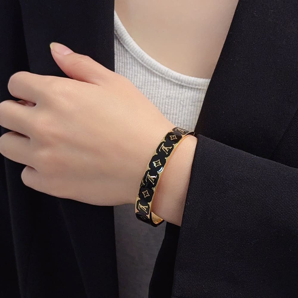 LV Nanogram Enamel Bracelet