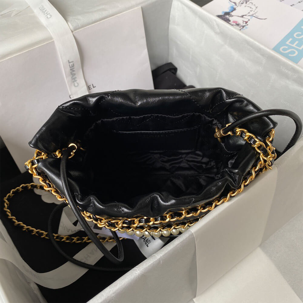 Ch**el 22 Mini hand bag Pearl(HIGH-END GRADE)
