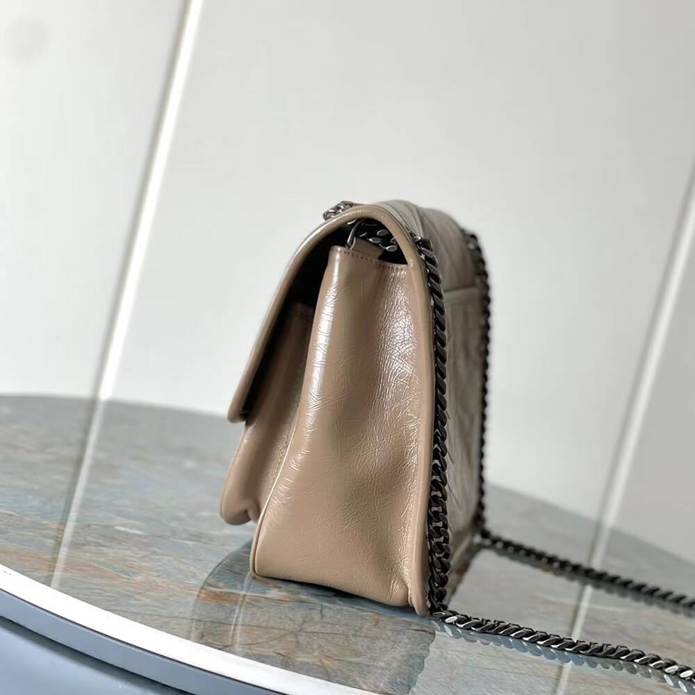 Y51 NIKI MEDIUM IN CRINKLED VINTAGE LEATHER(HIGH-END GRADE)