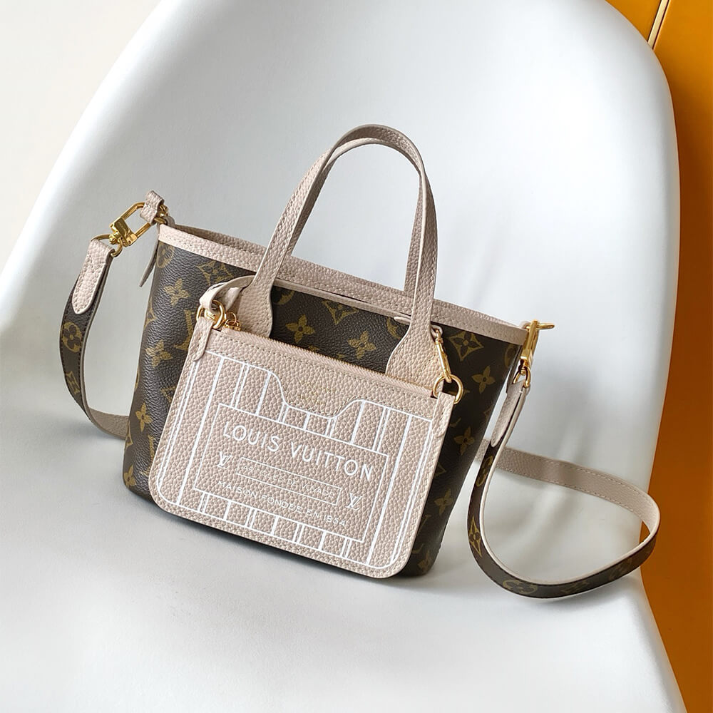 LV Neverfull Bandouliere Inside Out BB