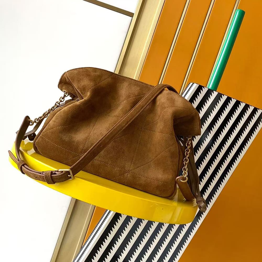 Y51 JAMIE shoulder pouch in suede