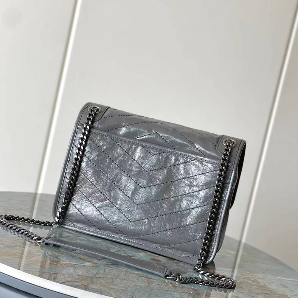 Y51 NIKI MEDIUM IN CRINKLED VINTAGE LEATHER(HIGH-END GRADE)