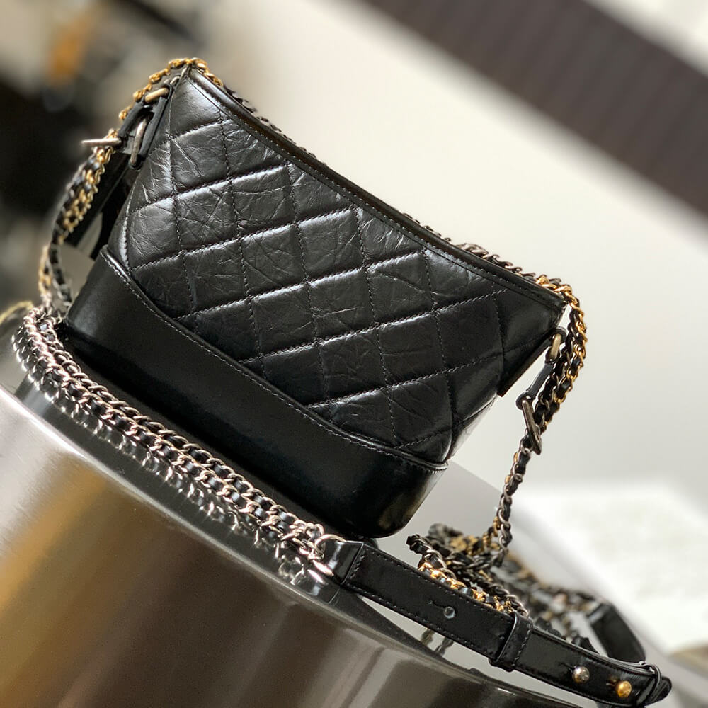 Ch**el GABRIELLE SMALL HOBO BAG(HIGH-END GRADE)