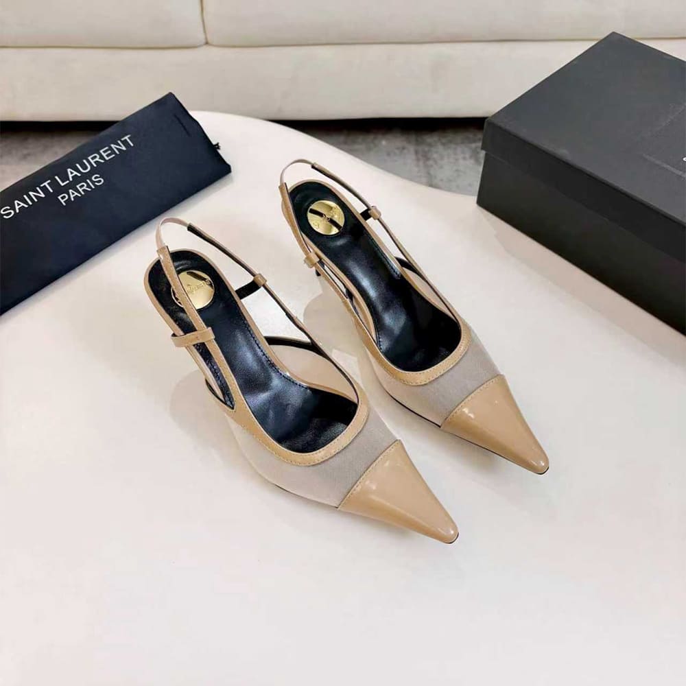Y51 slingback pumps