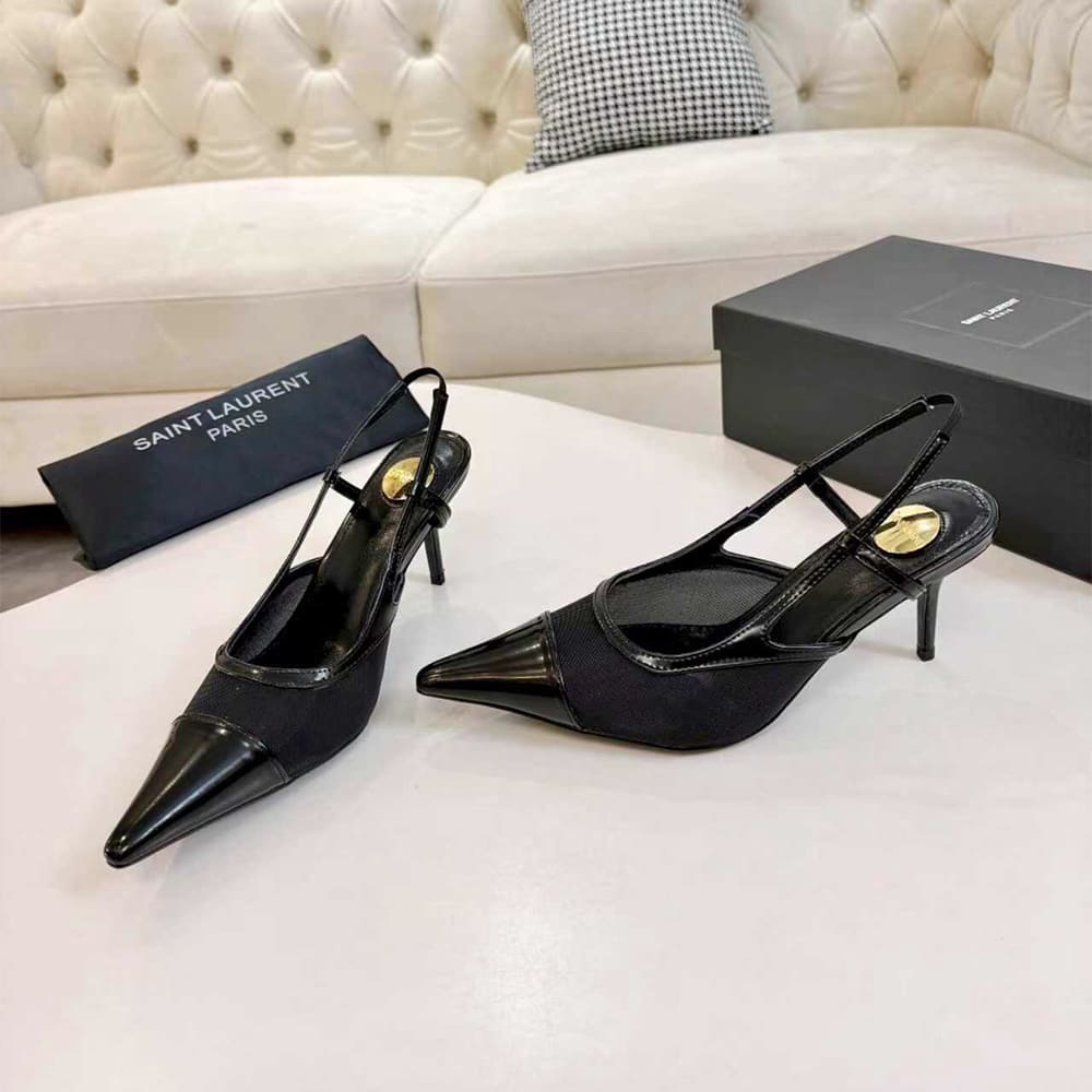 Y51 slingback pumps