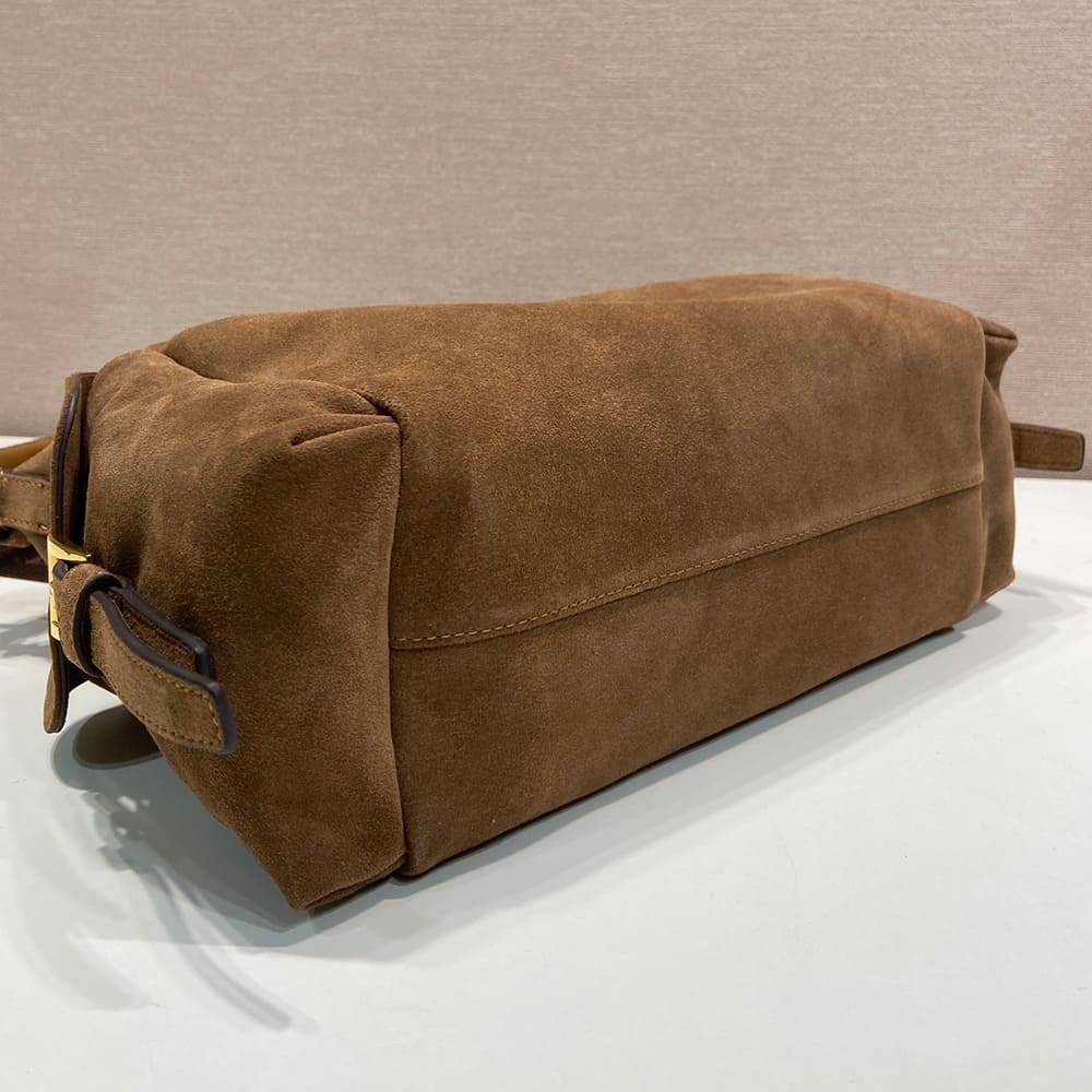 Pra*a Explore large suede bag(HIGH-END GRADE)