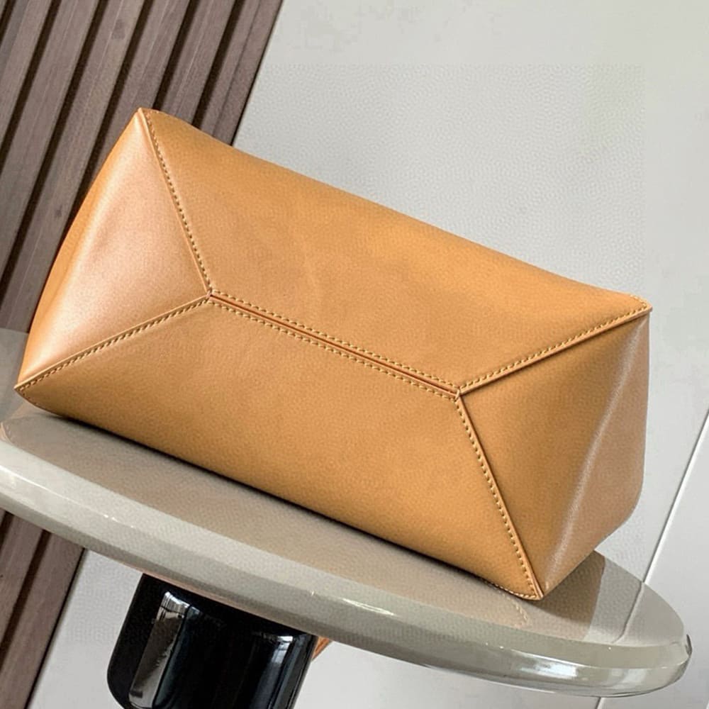 L0ew* Medium Puzzle Fold tote in shiny calfskin(HIGH-END GRADE)