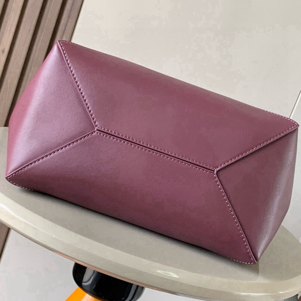 L0ew* Medium Puzzle Fold tote in shiny calfskin(HIGH-END GRADE)
