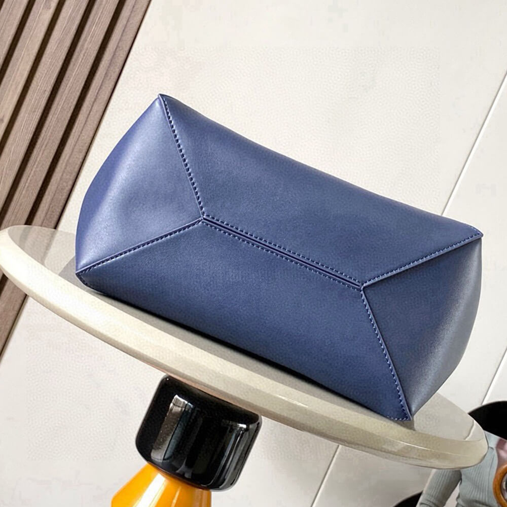 L0ew* Medium Puzzle Fold tote in shiny calfskin(HIGH-END GRADE)