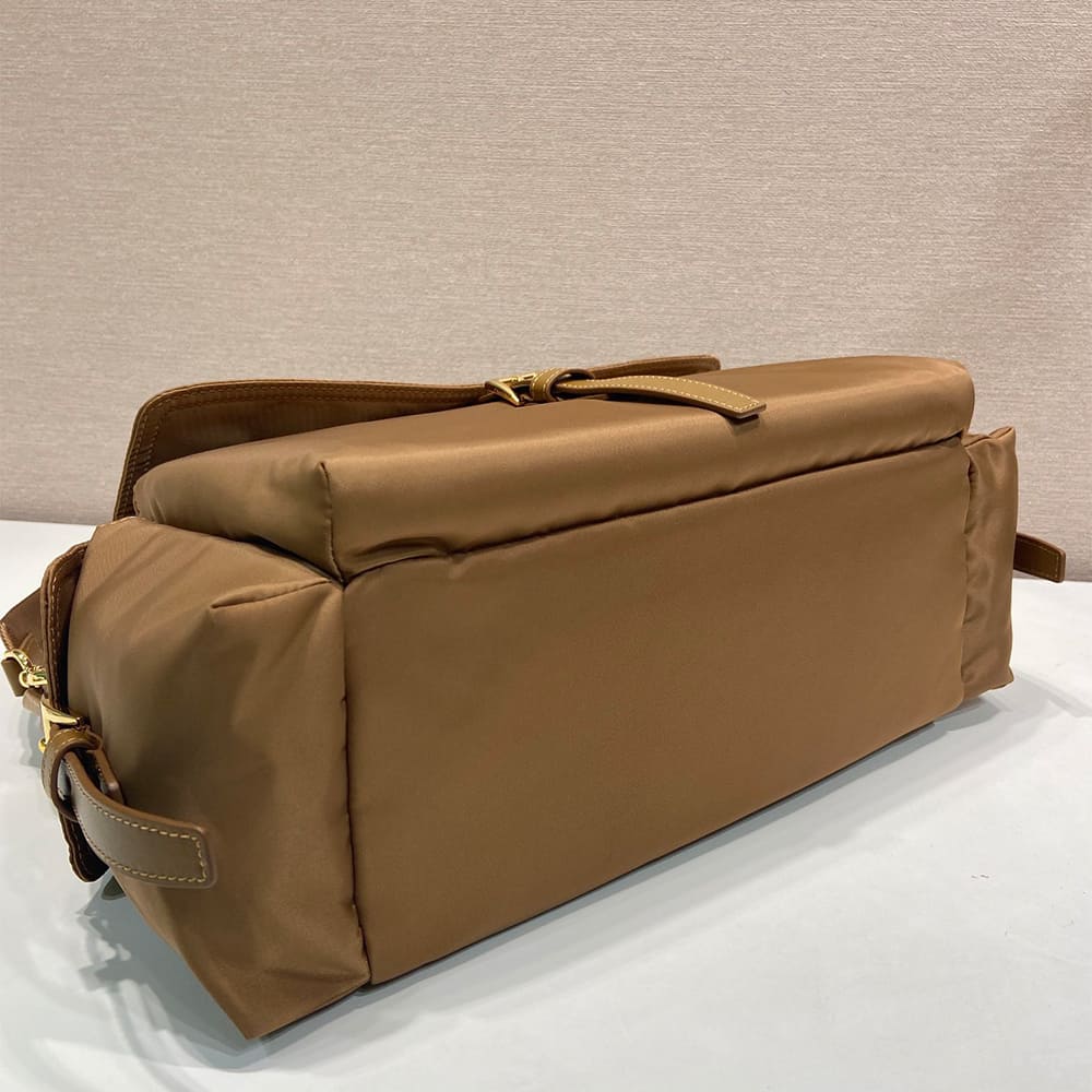 Pra*a Explore large Re-Nylon shoulder bag with flap(HIGH-END GRADE)