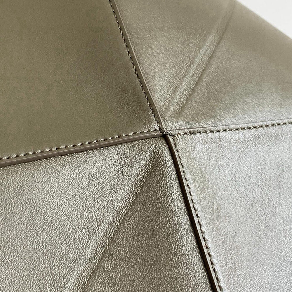 L0ew* Medium Puzzle Fold tote in shiny calfskin(HIGH-END GRADE)