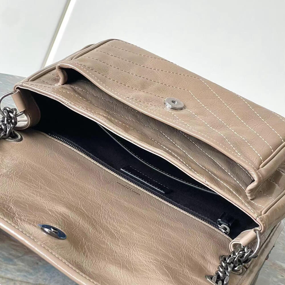 Y51 NIKI MEDIUM IN CRINKLED VINTAGE LEATHER(HIGH-END GRADE)