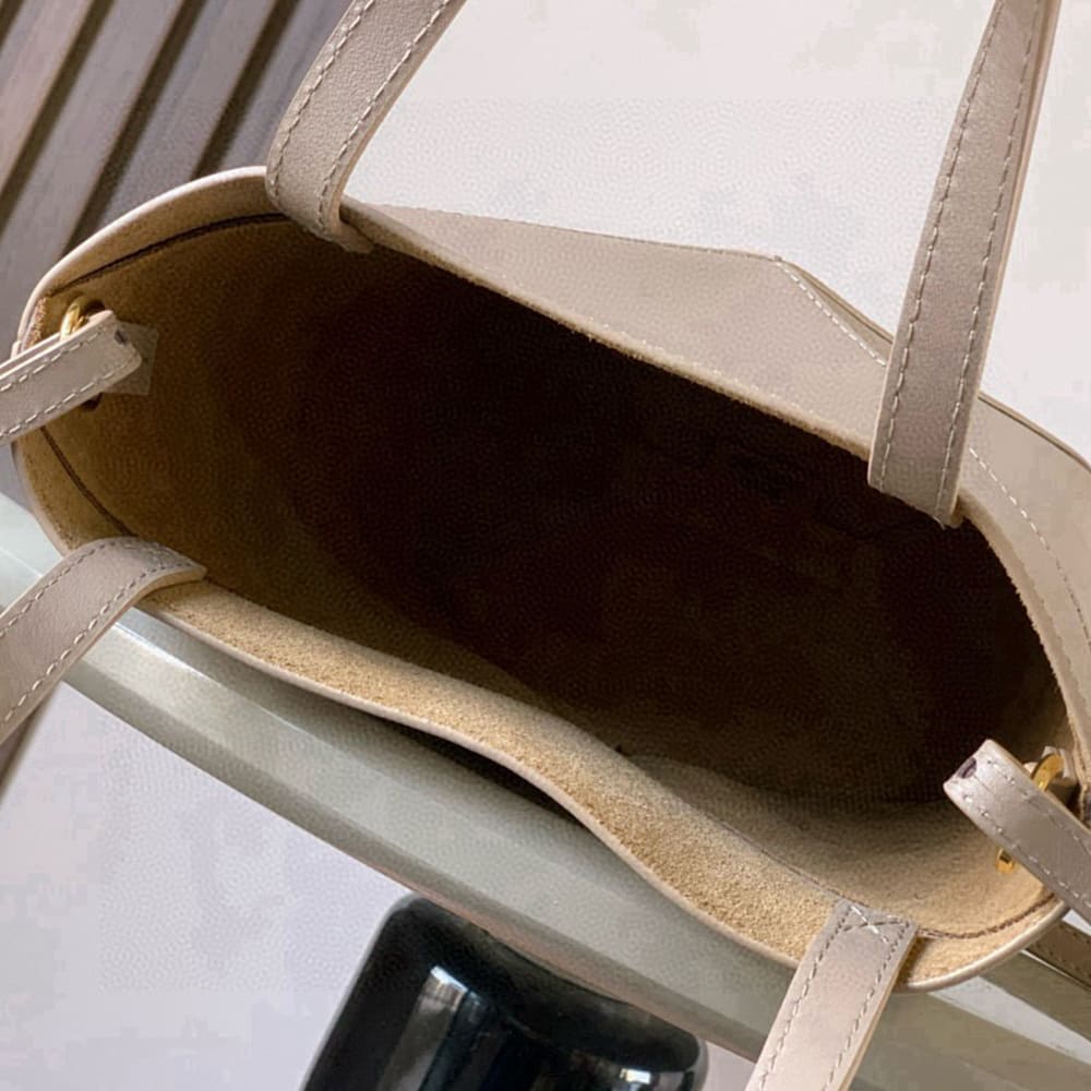 L0ew* Mini Puzzle Fold tote in shiny calfskin(HIGH-END GRADE)