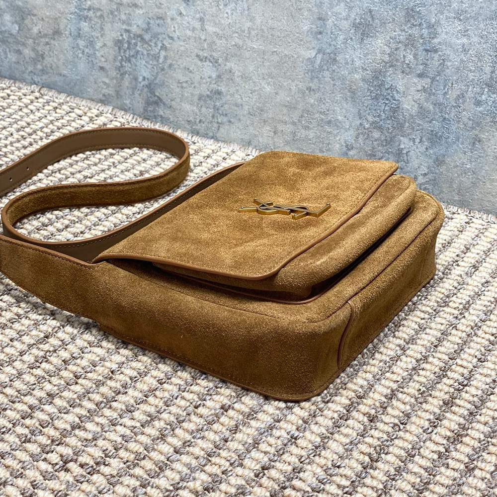 Y51 NIKI satchel in suede(HIGH-END GRADE)