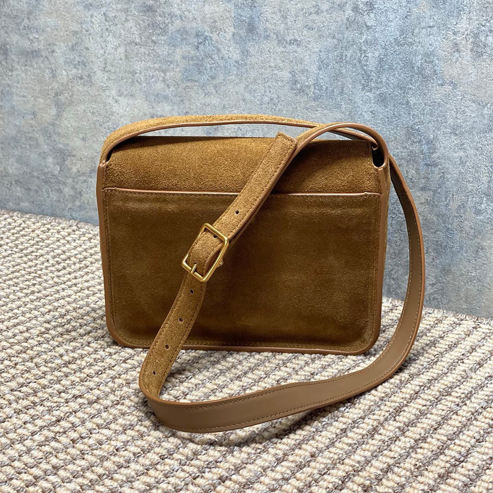 Y51 NIKI satchel in suede(HIGH-END GRADE)