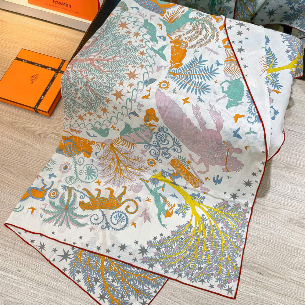 H**me5 Sous le Charme d’Orphee shawl 140