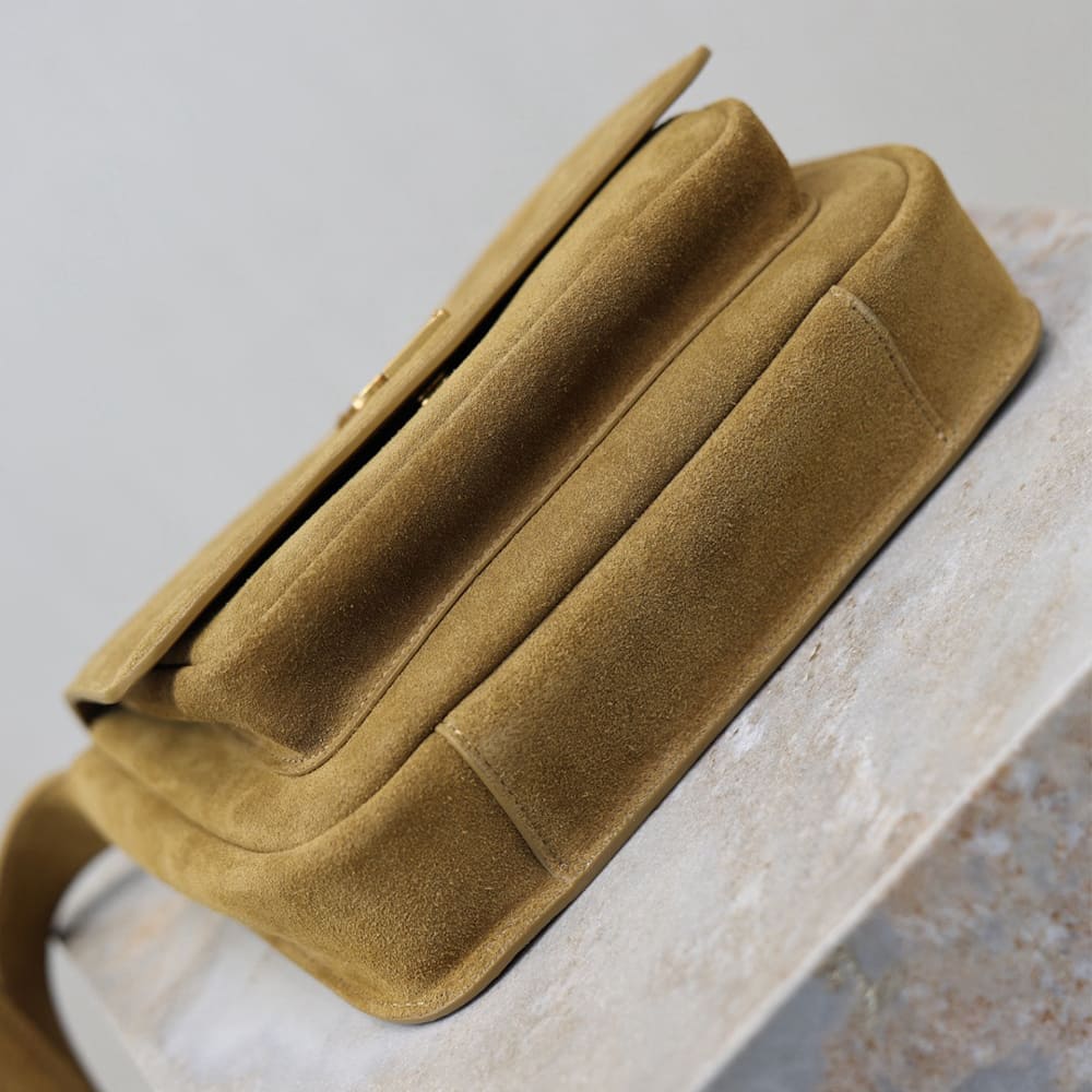 Y51 NIKI satchel in suede(HIGH-END GRADE)