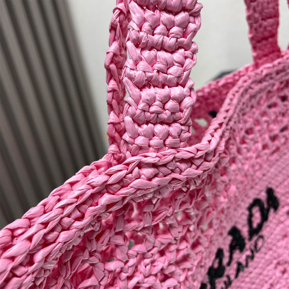 Pra*a Crochet tote bag(HIGH-END GRADE)