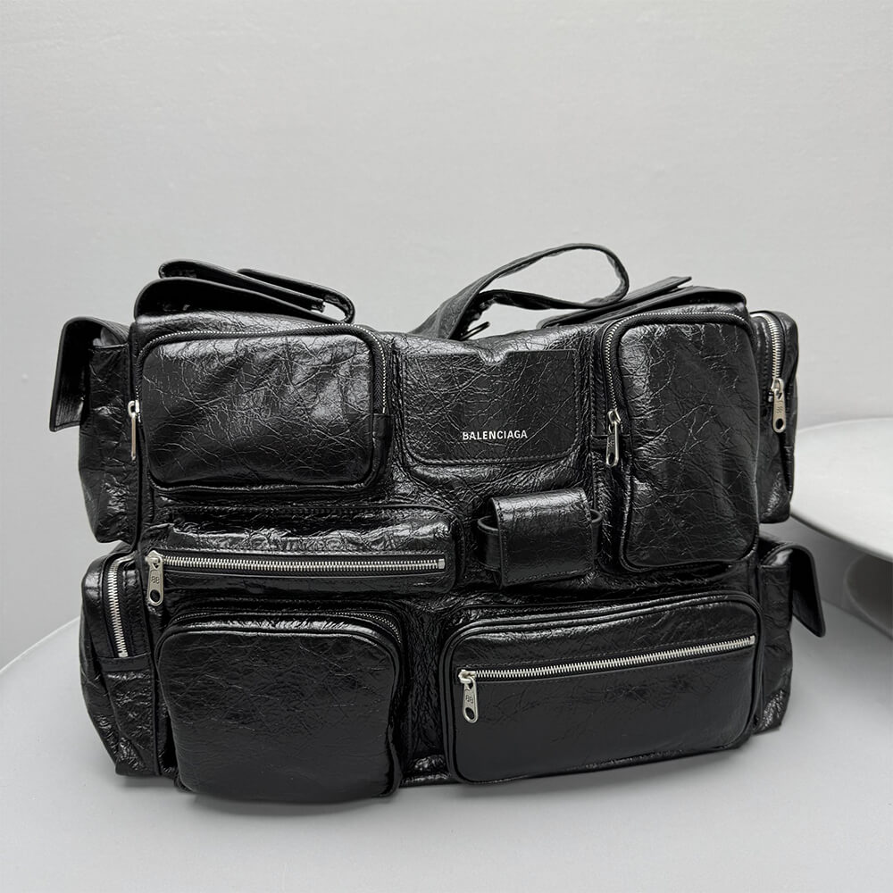 Ba1en*iaga S*perbusy Sling Bag Large in Black(HIGH-END GRADE)
