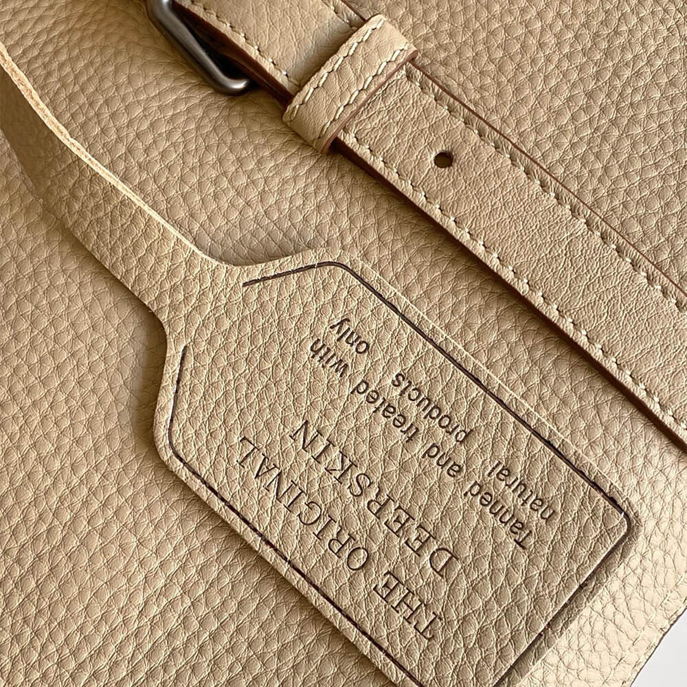 Pra*a Large leather tote bag(HIGH-END GRADE)