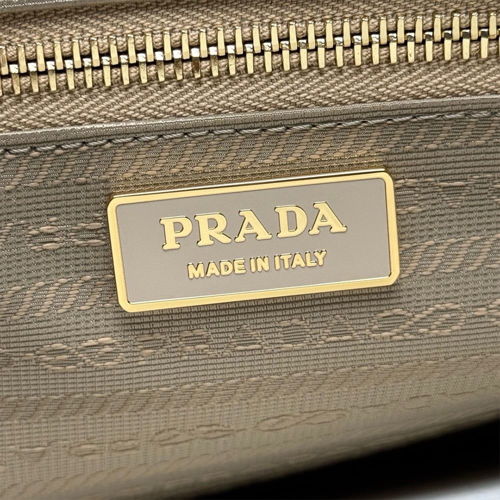 Pra*a Bonnie extra-large leather handbag(HIGH-END GRADE)