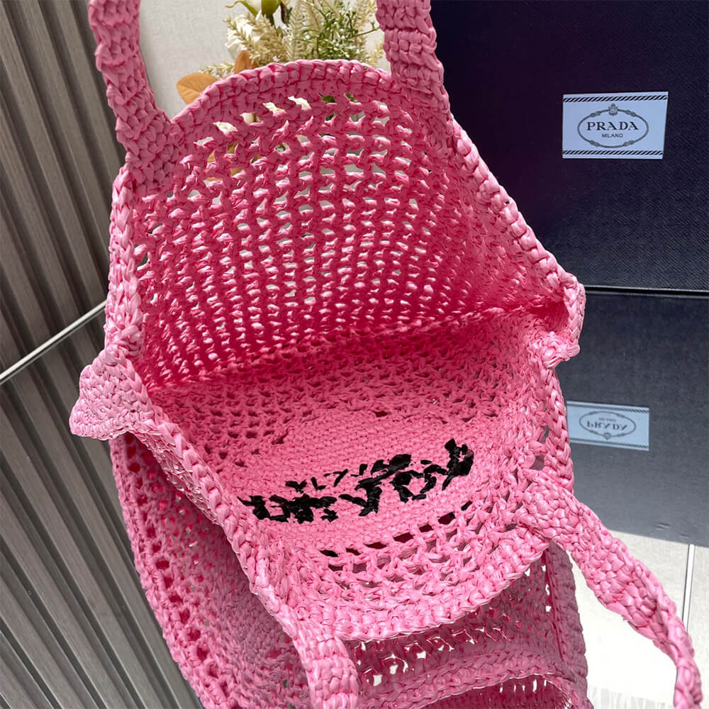 Pra*a Crochet tote bag(HIGH-END GRADE)