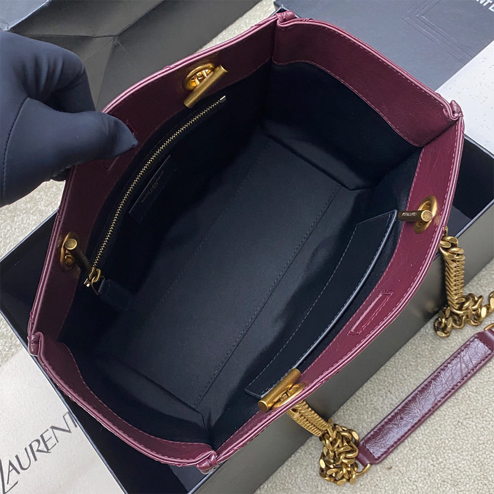 Y51 NIKI small shopping in vintage leather(HIGH-END GRADE)