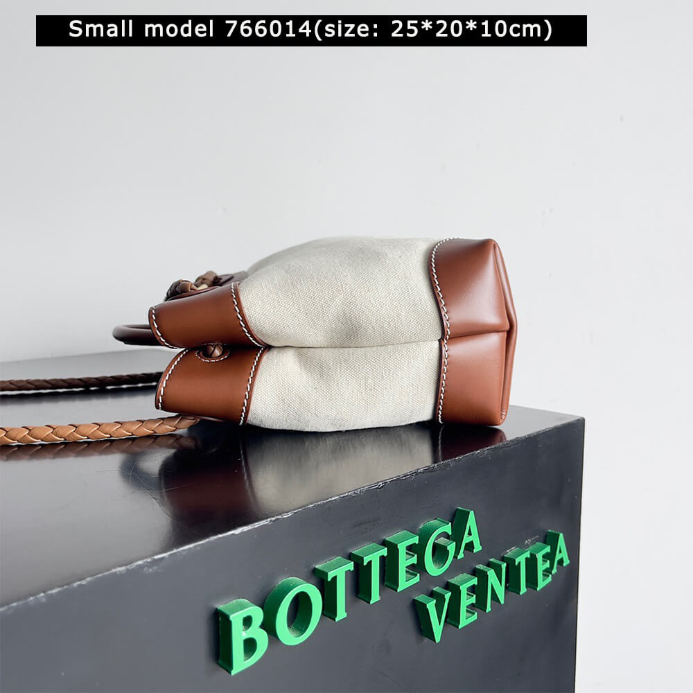 B0tt*ga Ven*ta Andiamo Canvas Handbag(HIGH-END GRADE)
