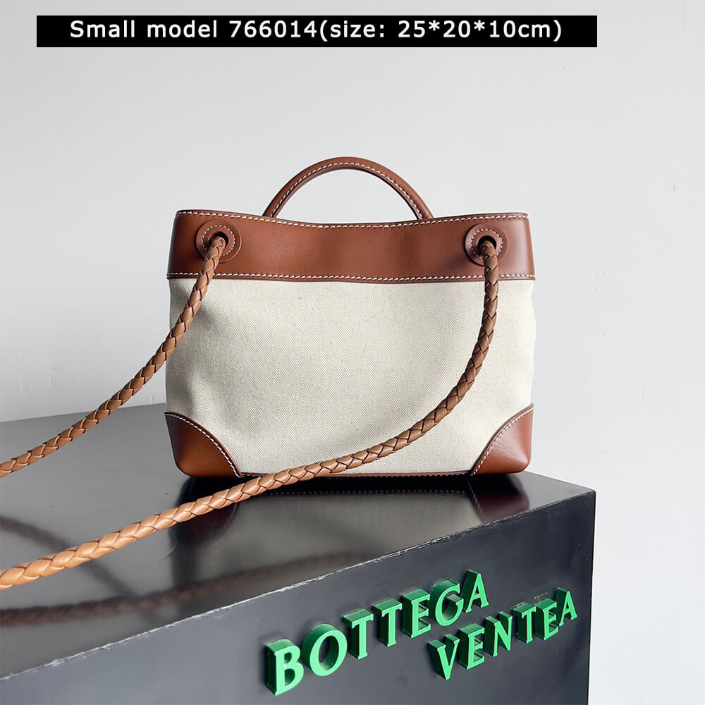 B0tt*ga Ven*ta Andiamo Canvas Handbag(HIGH-END GRADE)