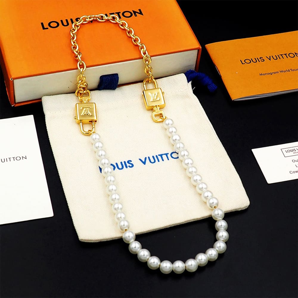 LV Pearlock Necklace