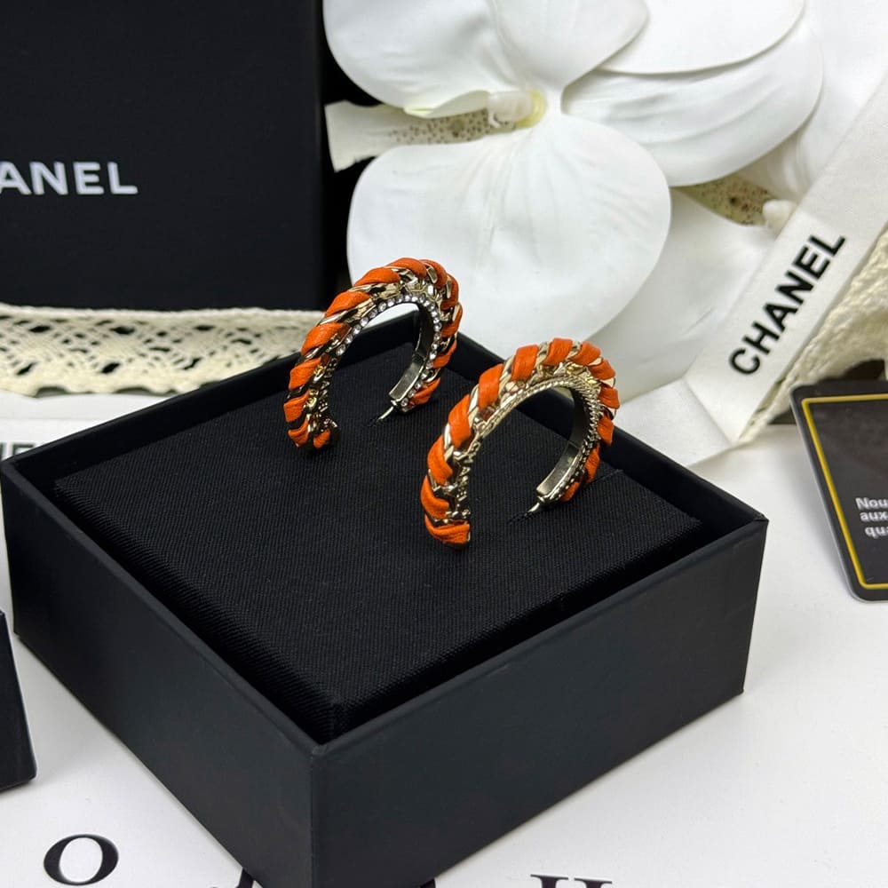 Ch**el Hoop Earrings