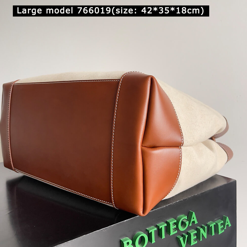 B0tt*ga Ven*ta Andiamo Canvas Handbag(HIGH-END GRADE)