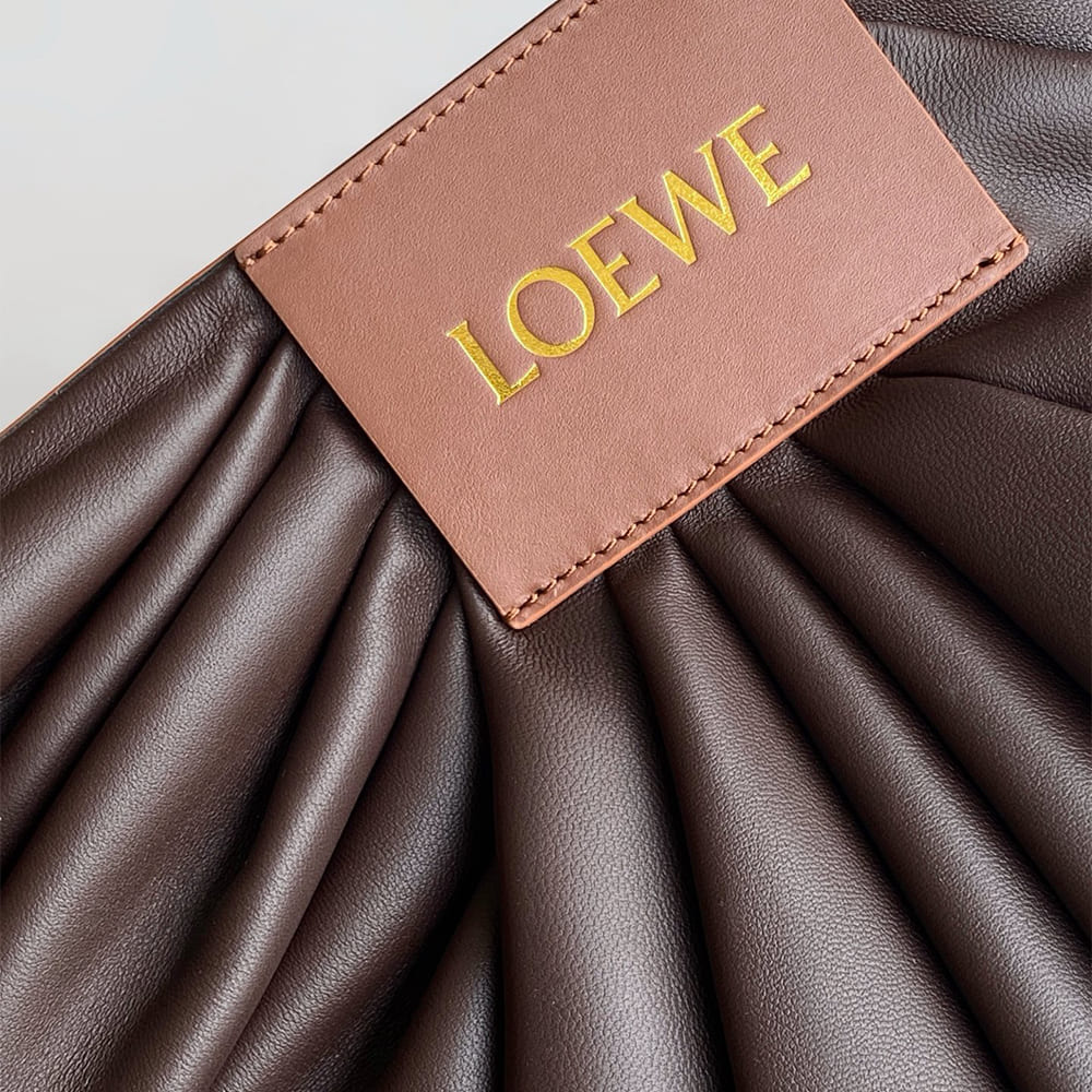 L0ew* Draped tote in mellow nappa lambskin(HIGH-END GRADE)