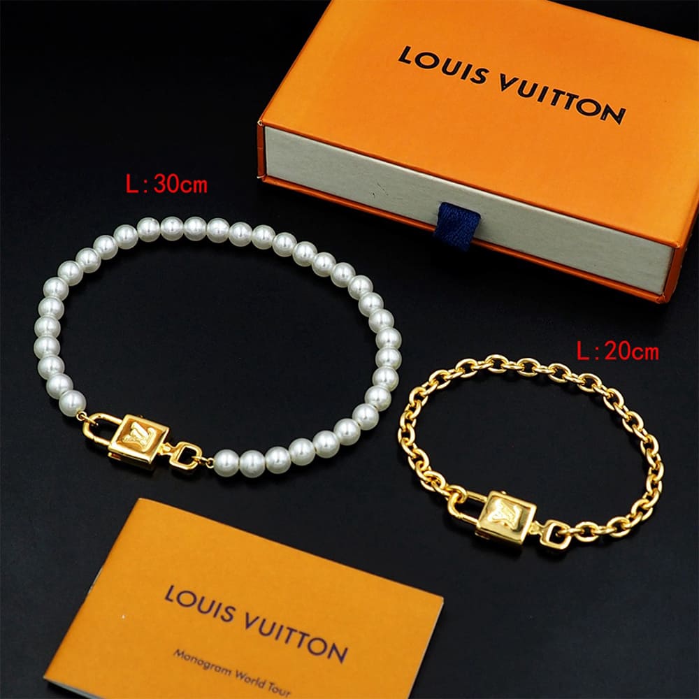 LV Pearlock Necklace