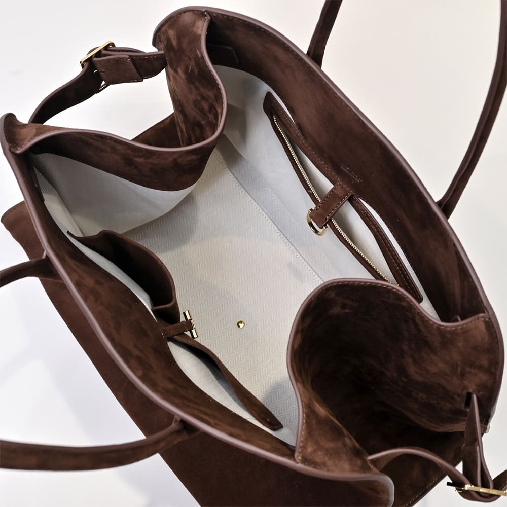 The R0w Soft Margaux 17 Bag Suede(HIGH-END GRADE)